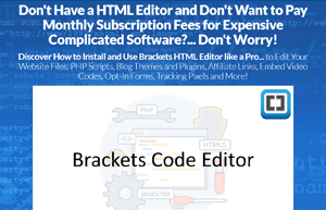 Brackets HTML for Internet Marketers