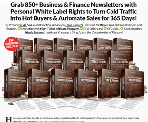 Business and Finance Newsletters