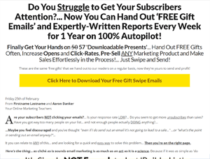 Free Gift Emails