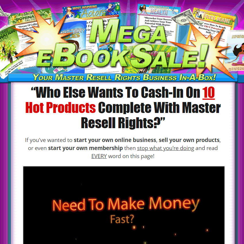 Mega Fire Sale