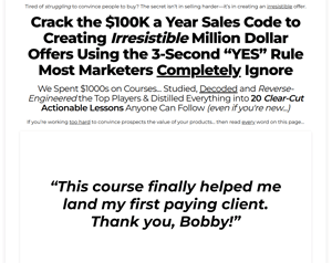 Million Dollar Offer Secrets