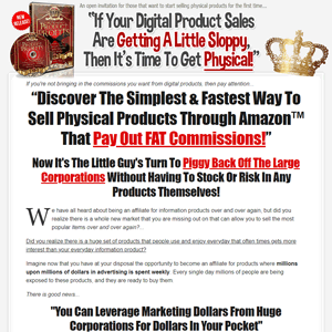 Physical Product Profits