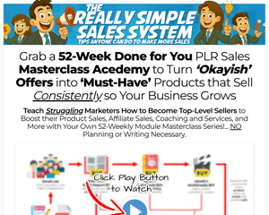 Really Simple Sales System