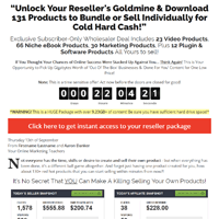 Resell Rights Goldmine V6